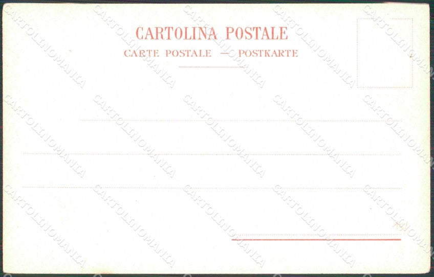 Napoli Città Tipi Napoletani Richter 378 cartolina MX7439 – retro