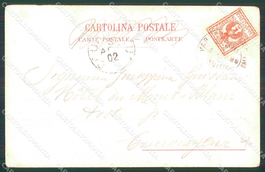 Napoli Città Tipi Napoletani Richter 181 Esposito cartolina MX7440 – retro