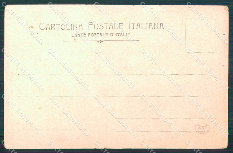 Napoli Città Costumi Don Nicola cartolina MX7458 – retro