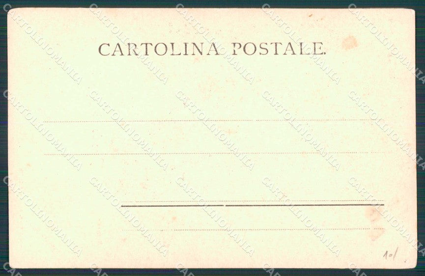Napoli Città Ricordo di Costumi Beppo Rommler 8751 ABRASA cartolina MX7476 – retro