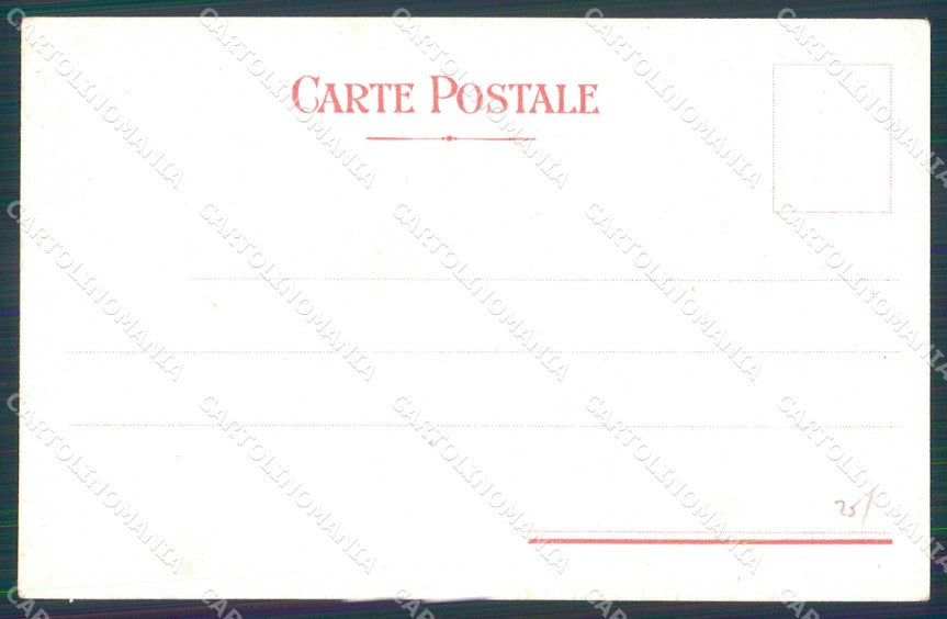 Napoli Città Costumi Spazzino Richter 39 cartolina MX7479 – retro