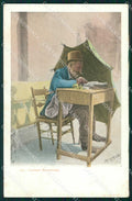 Napoli Città Tipi Napoletani Scrivano Richter 190 Esposito cartolina MX7488 – fronte