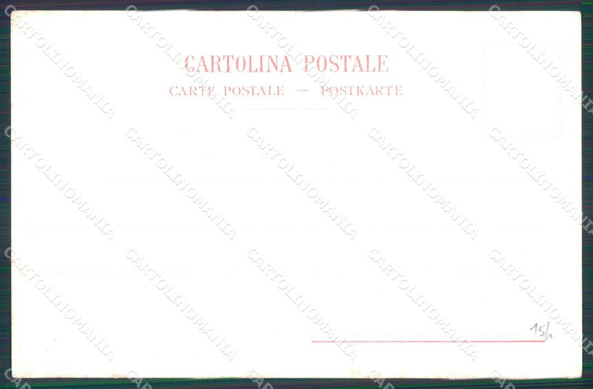 Napoli Città Tipi Napoletani Scrivano Richter 190 Esposito cartolina MX7488 – retro