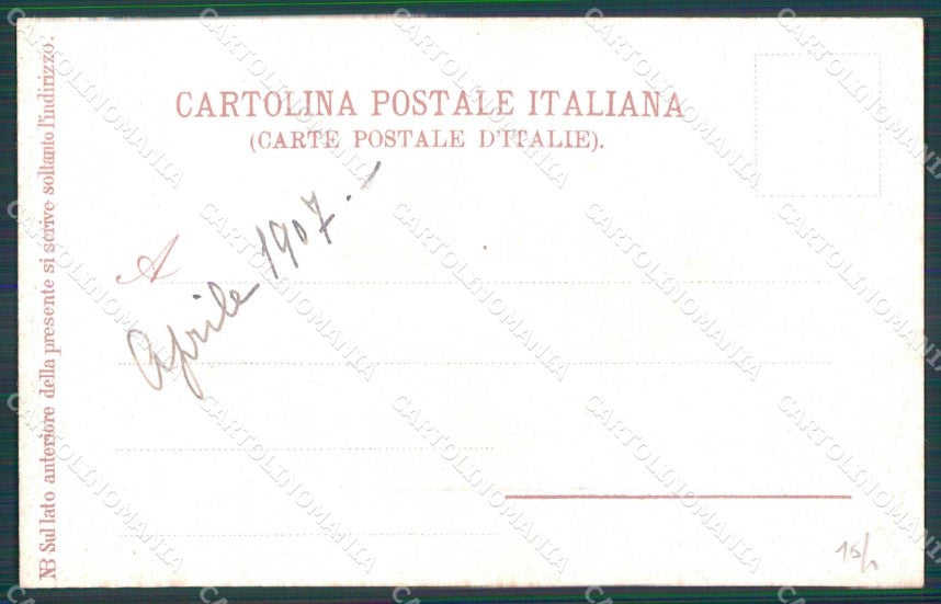 Napoli Città Costumi Masaniello Eroe Rivoluzione cartolina MX7490 – retro