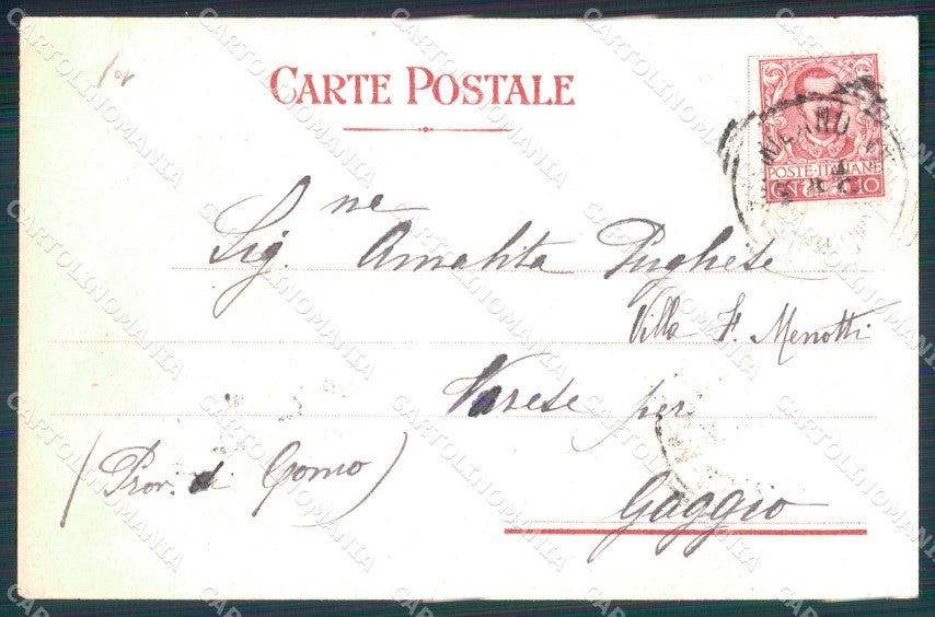 Napoli Città Tipi Napoletani Richter 12 Esposito cartolina MX7492 – retro