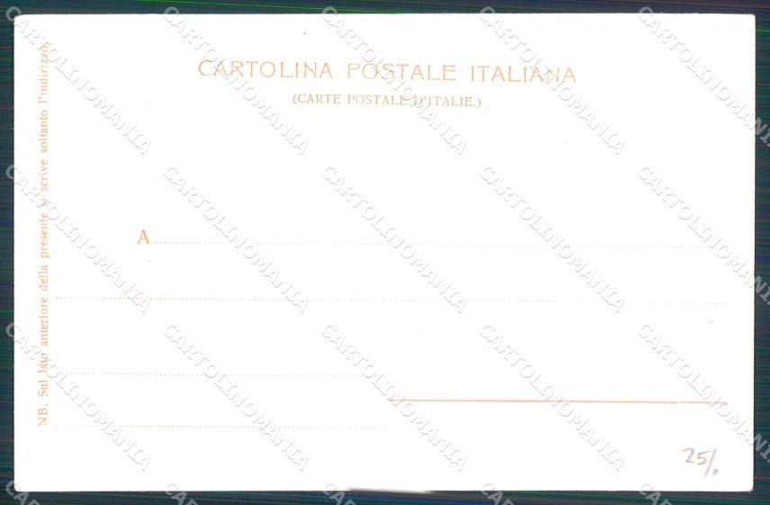 Napoli Città Costumi Contadina cartolina MX7499 – retro