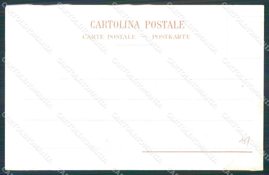Napoli Città Tipi Napoletani Esposito Richter 107 cartolina MX7503 – retro