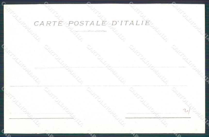 Napoli Sorrento Costumi Pescatore Alterocca 1250 cartolina MX7504 – retro