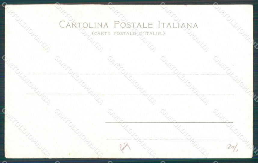 Napoli Città Costumi Pescatore cartolina MX7510 – retro