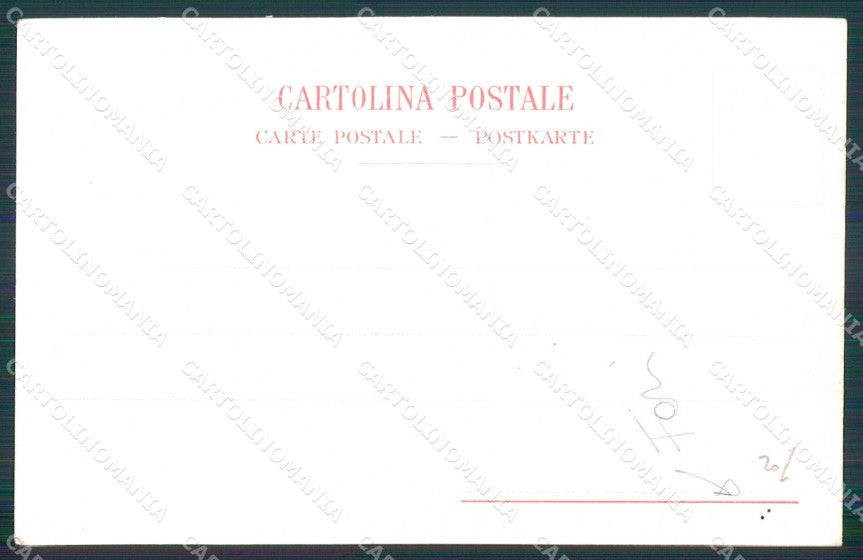 Napoli Città Tipi Napoletani Richter 175 FORI Esposito cartolina MX7515 – retro