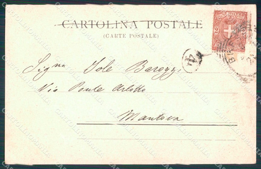 Napoli Città Costumi Frutti Novelli Rommler 8751 ABRASA FORO cartolina MX7524 – retro