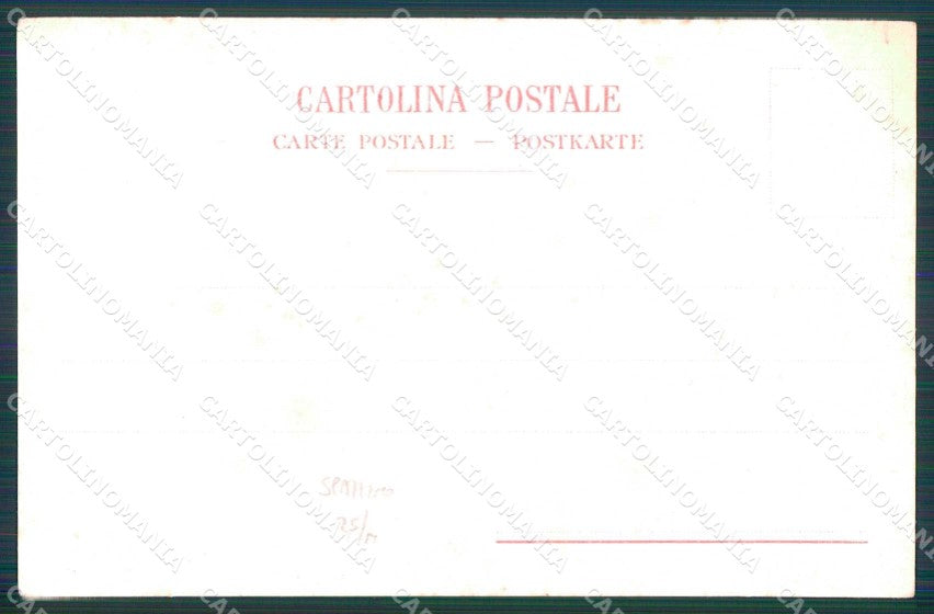 Napoli Città Costumi Spazzino Richter 170 Esposito cartolina MX7526 – retro