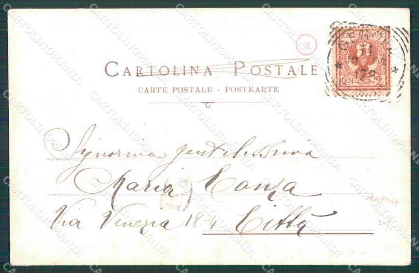 Napoli Città Costumi Frutti Novelli cartolina MX7537 – retro