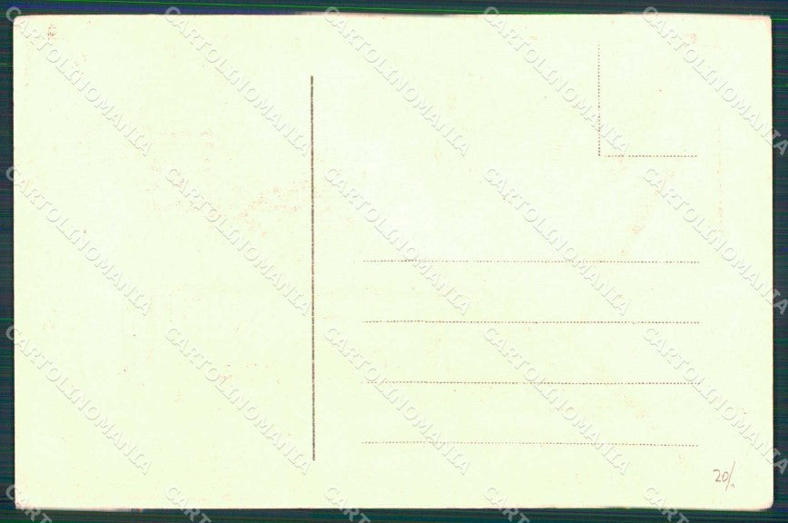 Napoli Città Costumi Venditore Fornelli cartolina MX7541 – retro