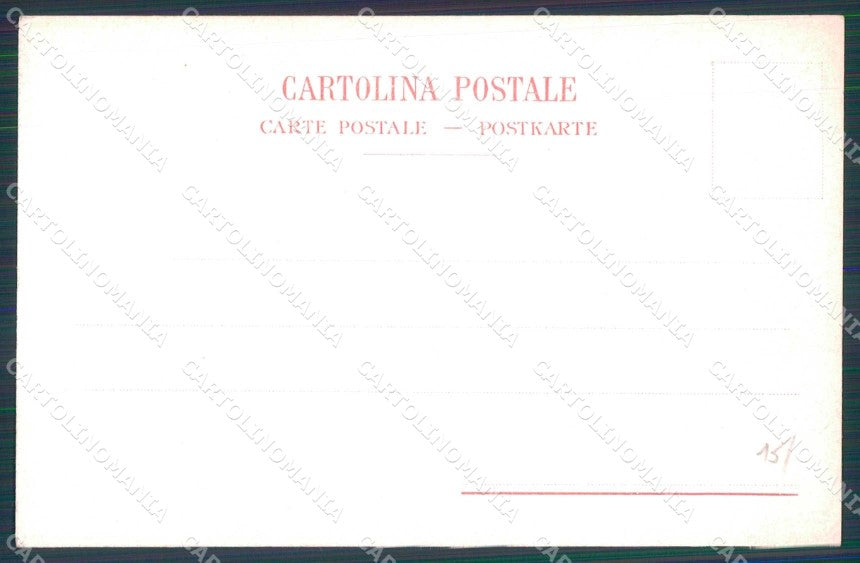 Napoli Città Costumi Suonatrice Tamburello Richter 172 Esposito cartolina MX7544 – retro