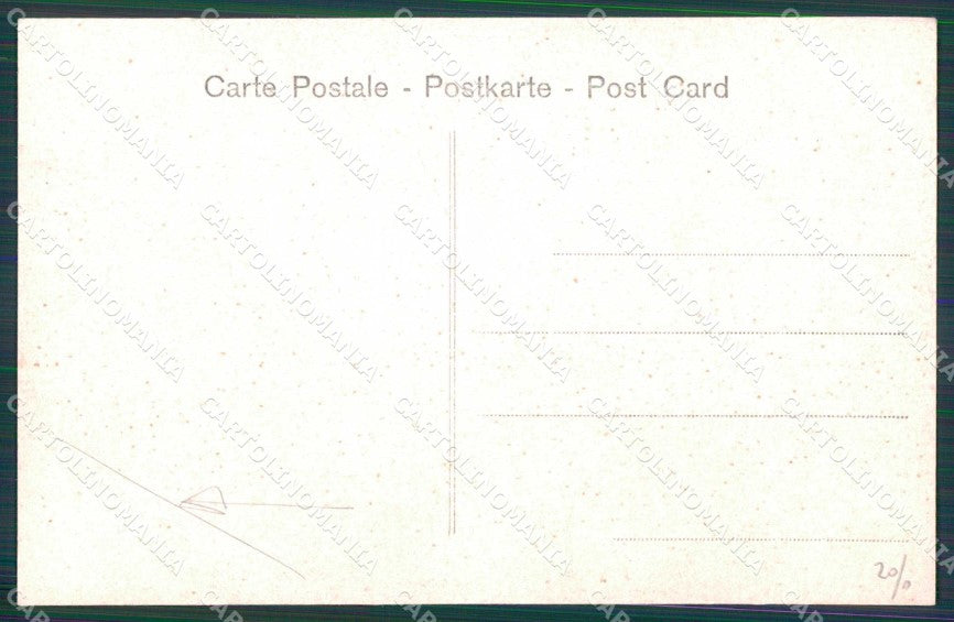 Napoli Città Costumi Venditore Frittelle Alterocca 5646 PIEGA cartolina MX7553 – retro