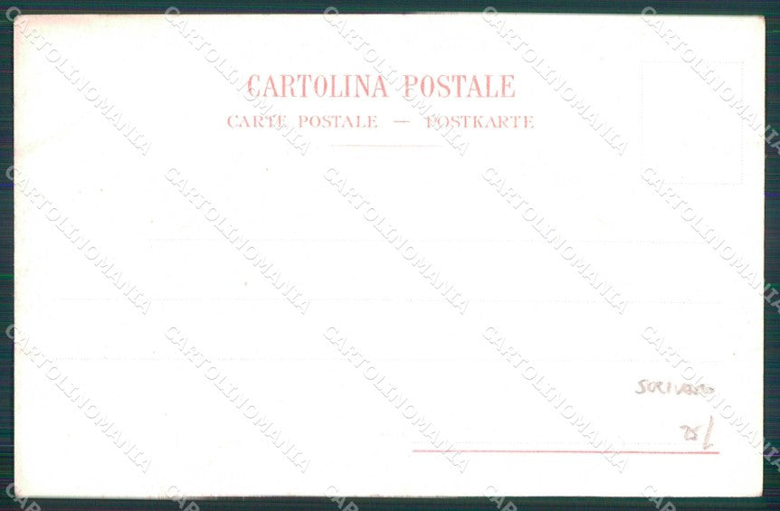 Napoli Città Costumi Scrivano Richter 190 Esposito cartolina MX7554 – retro