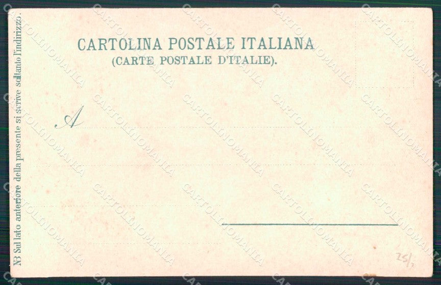 Napoli Città Costumi Trovatore cartolina MX7560 – retro