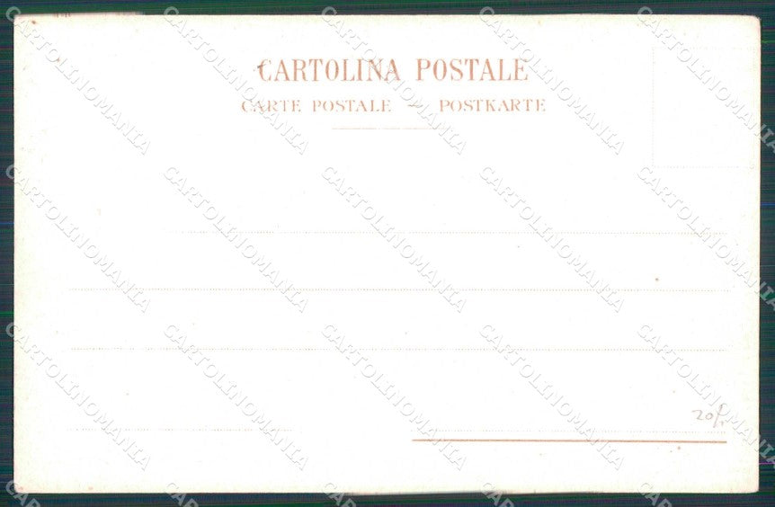 Napoli Città Tipi Napoletani Richter 82 Esposito cartolina MX7567 – retro