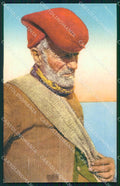Napoli Città Costumi Pescatore Brunner 20923 cartolina MX7576 – fronte