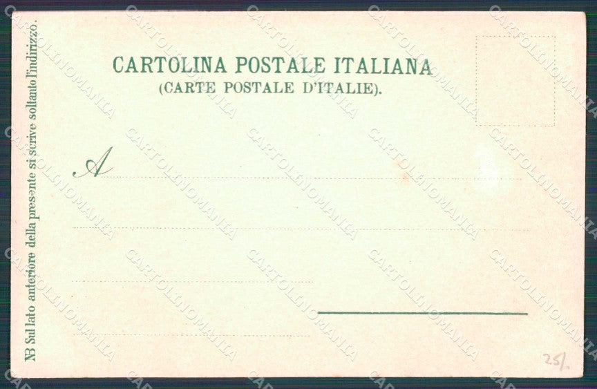 Napoli Città Costumi Cantastorie cartolina MX7598 – retro