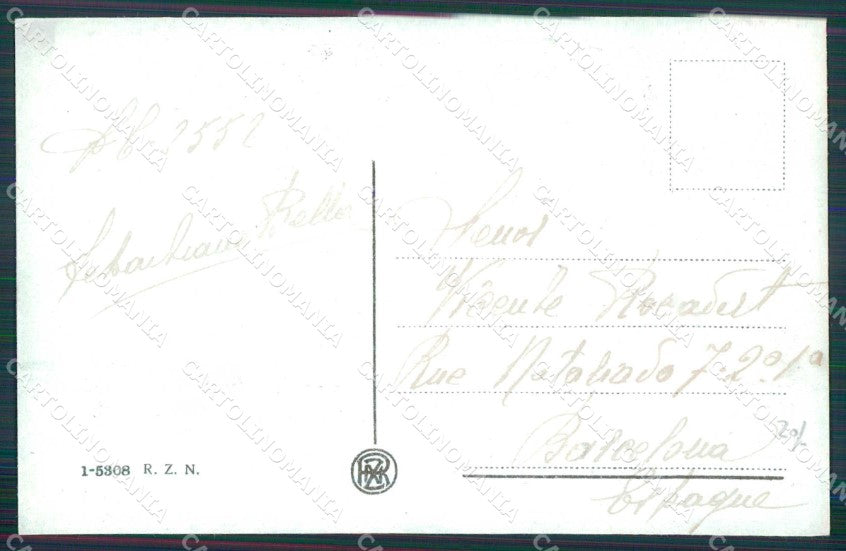 Napoli Città Tipi Napoletani Venditore cartolina MX7619 – retro