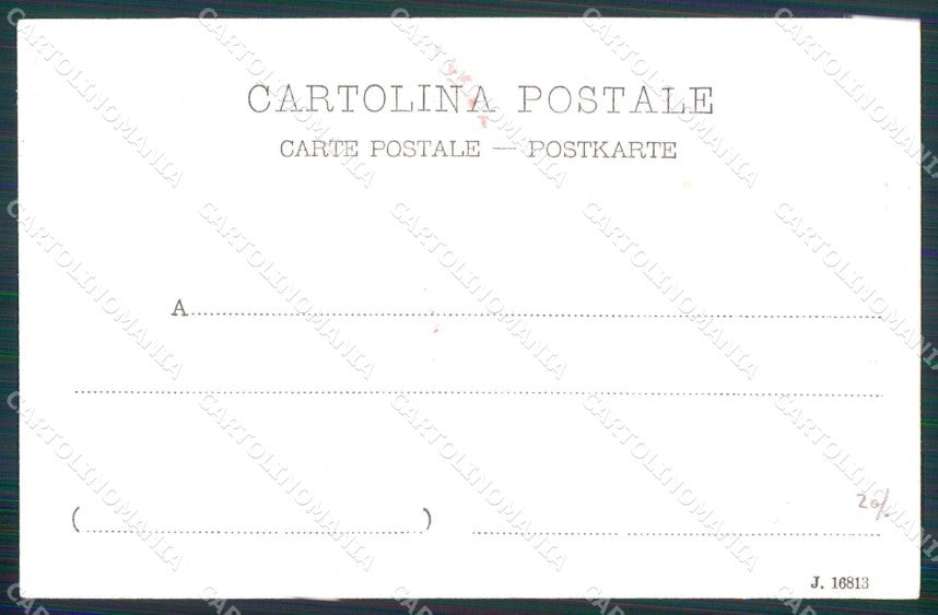 Napoli Città Costumi Scugnizzi cartolina MX7627 – retro