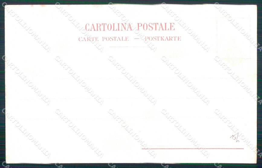 Napoli Città Costumi Venditore Calze Richter 178 Esposito cartolina MX7630 – retro