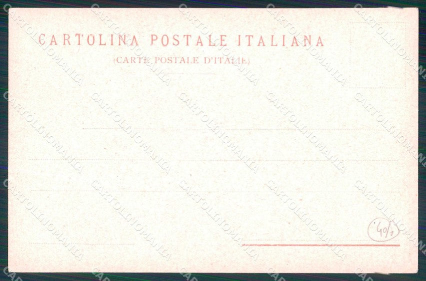 Napoli Città Costumi Venditore Frutta Ambulante Richter 439 cartolina MX7638 – retro