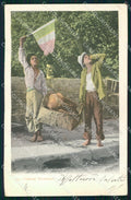 Napoli Città Costumi Scugnizzi Richter 194 PIEGHINE Esposito cartolina MX7649 – fronte