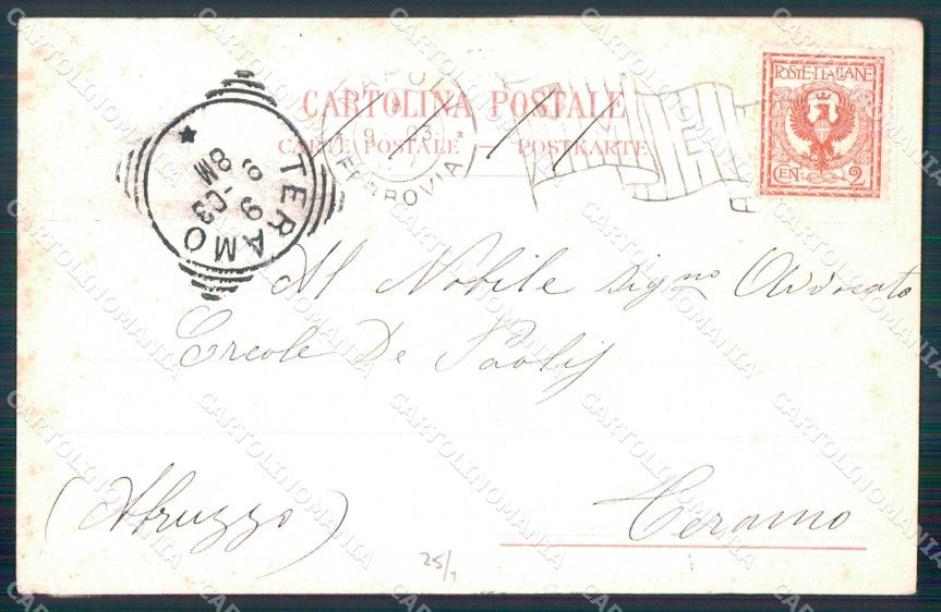 Napoli Città Costumi Scugnizzi Richter 194 PIEGHINE Esposito cartolina MX7649 – retro