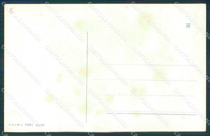 Napoli Città Costumi Venditori Agli Cipolle cartolina MX7655 – retro