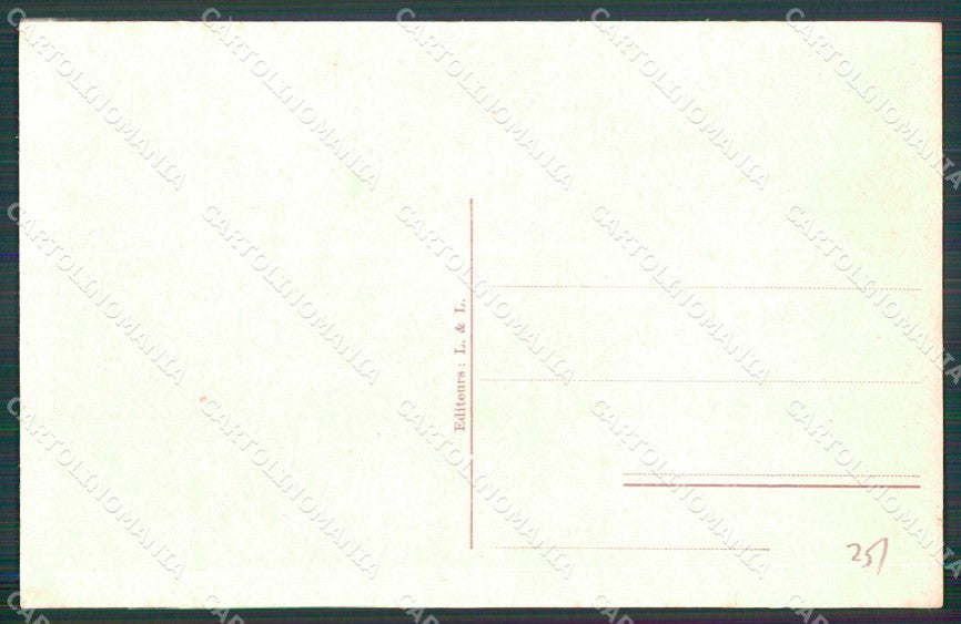 Napoli Città Costumi Lehnert Landrock SCOLLATA cartolina MX7658 – retro