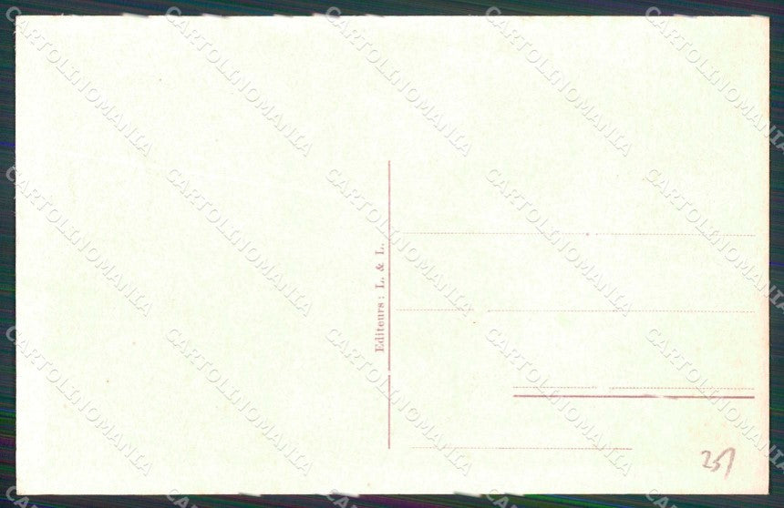 Napoli Città Costumi Lehnert Landrock SCOLLATA cartolina MX7659 – retro