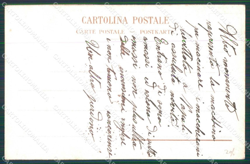 Napoli Città Costumi Scugnizzi Richter 114 Esposito cartolina MX7678 – retro