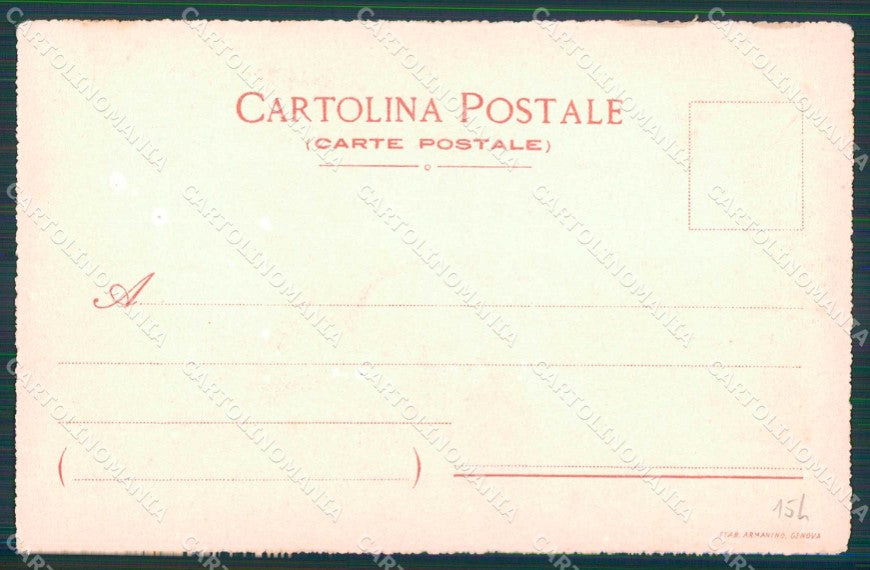 Napoli Città Tipi Napoletani Carmela Ragozino 114 cartolina MX7690 – retro