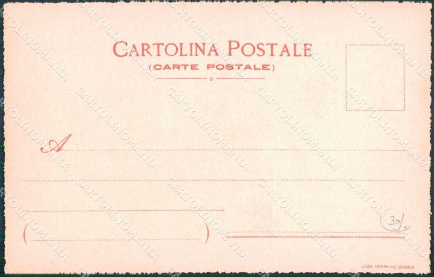 Napoli Città Tipi Napoletani Gioco Scopa Ragozino 101 cartolina MX7692 – retro