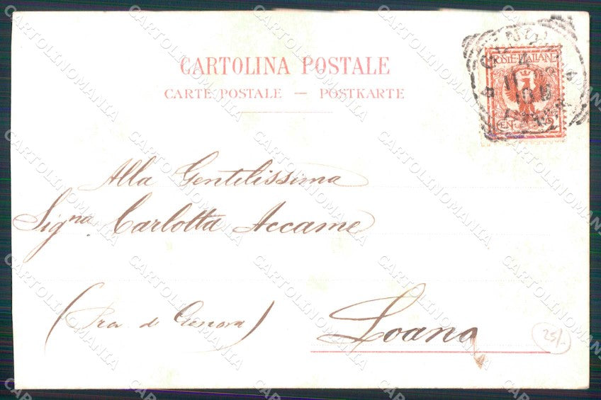 Napoli Città Costumi Zampognari Richter 199 Esposito cartolina MX7707 – retro