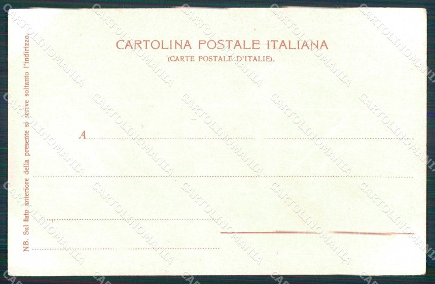 Napoli Città Costumi Mangia Maccheroni Trenkler 14568 cartolina MX7715 – retro