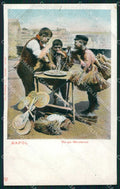 Napoli Città Costumi Mangia Maccheroni Trenkler 14568 cartolina MX7721 – fronte