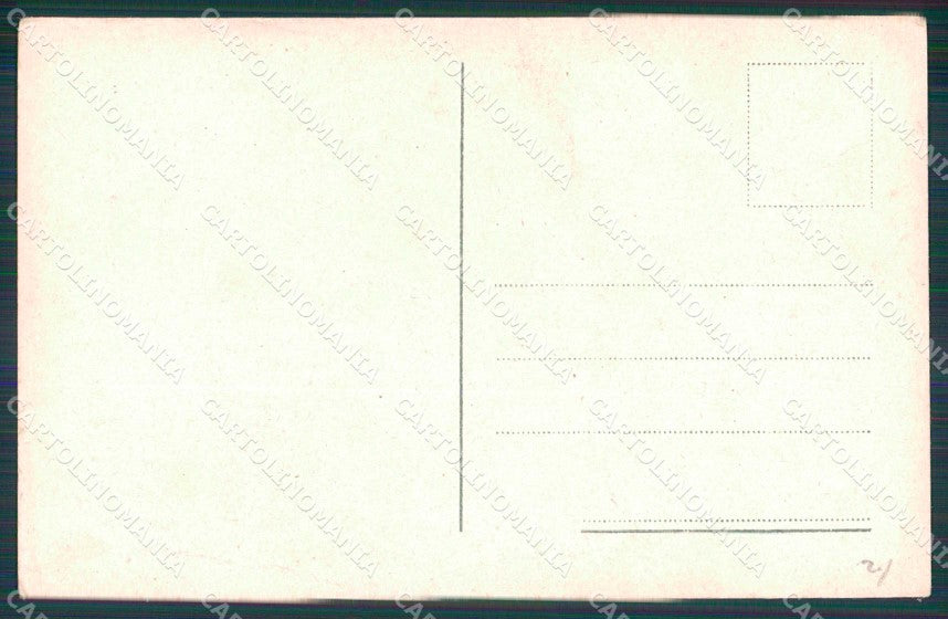 Napoli Città Costumi Mangia Maccheroni Venditori Scope cartolina MX7726 – retro