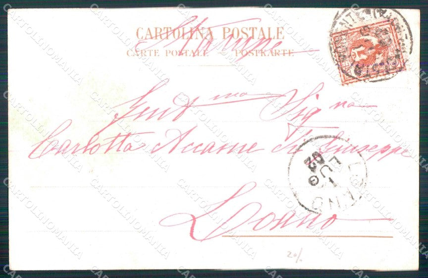 Napoli Città Costumi Scugnizzi Richter 115 Esposito cartolina MX7740 – retro