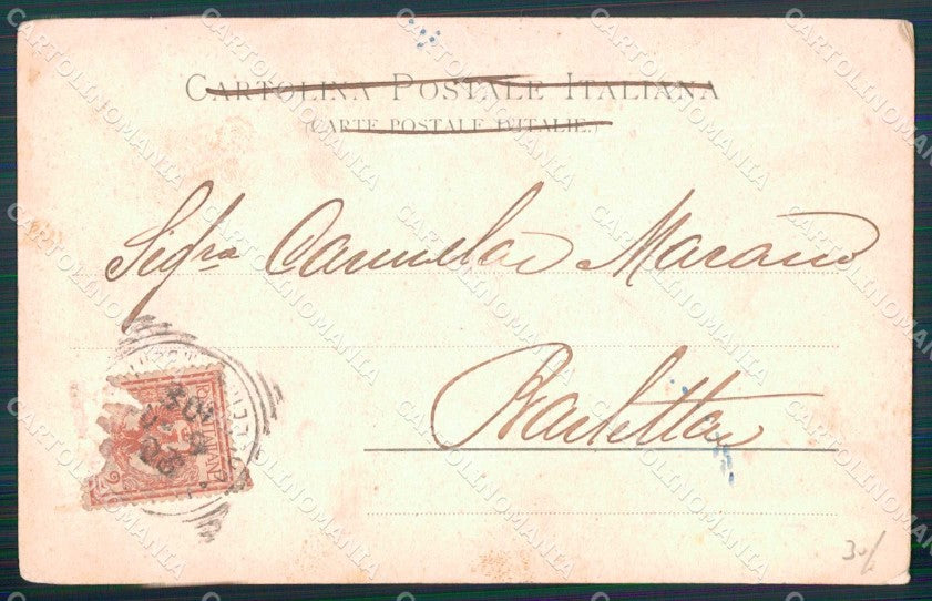 Napoli Città Costumi Scrivano Pubblico cartolina MX7741 – retro