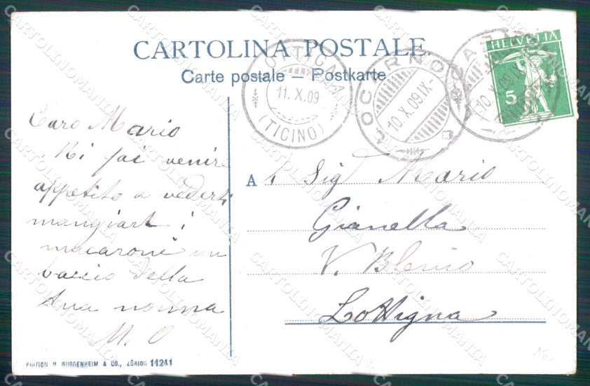 Napoli Città Costumi Maccheroni Appetitosi Scugnizzi cartolina MX7752 – retro