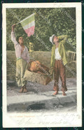 Napoli Città Costumi Scugnizzi Richter 194 Esposito cartolina MX7760 – fronte