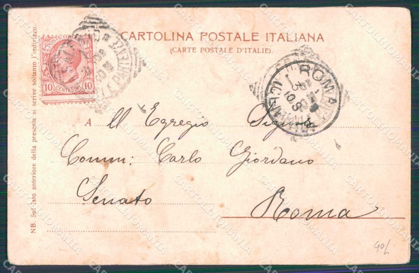 Napoli Città Costumi Ciabattino Trenkler 14565 cartolina MX7763 – retro