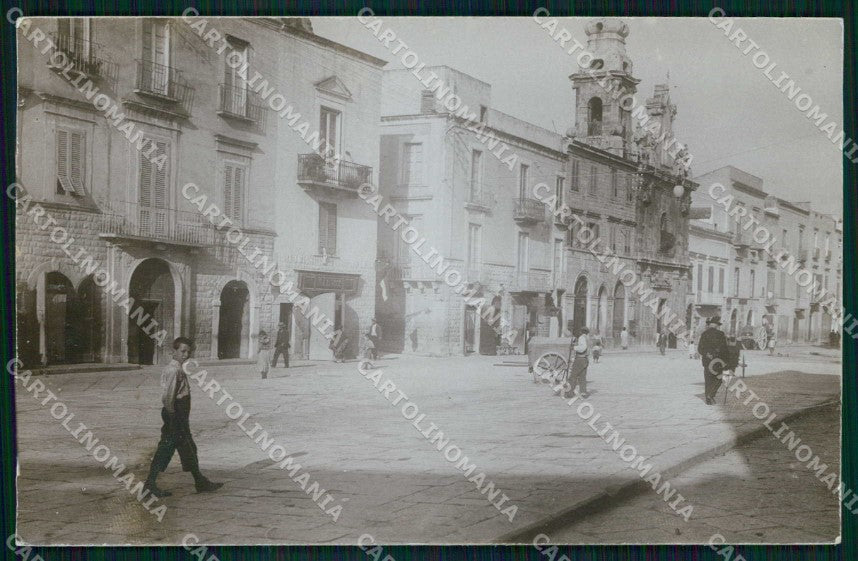 Bari Barletta Trani Piazza Mazzini Chiesa di San Luigi Foto cartolina MX7814 – fronte