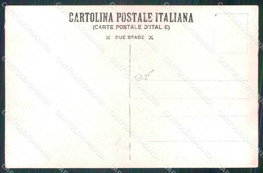 Napoli Città Distribuzione dei pasti ai poveri Costumi Foto cartolina MX7816 – retro