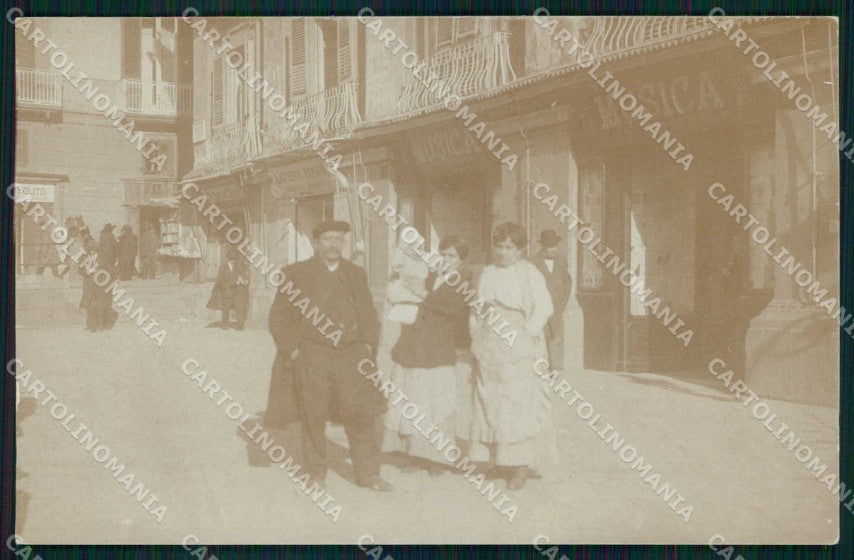Napoli Città Negozio Musica Foto cartolina MX7827 – fronte
