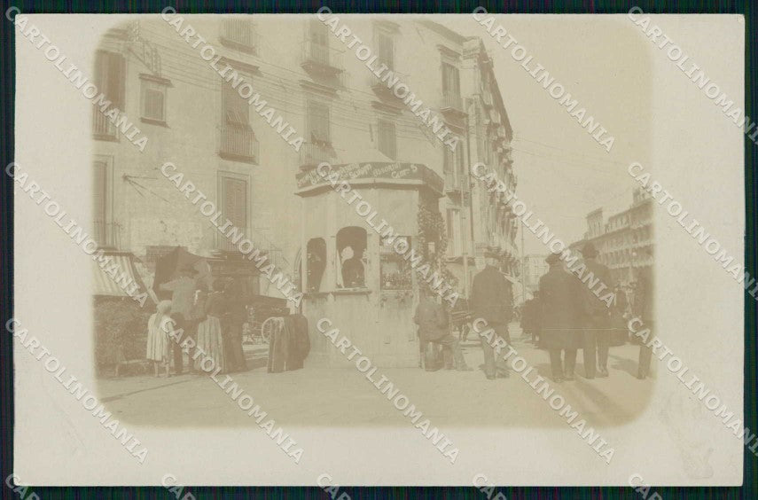 Napoli Città Chiosco Bibite Foto cartolina MX7830 – fronte